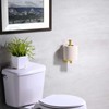 Modket Brushed Gold Toilet Paper Holder 304 Stainless Steel Wall