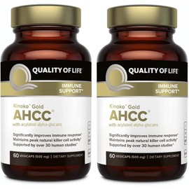 Quality of Life Premium Kinoko Gold AHCC Supplement (2)