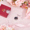 SUPERFINDINGS Pack of 2 Bow Bouquet Photo Locket Pendant Alloy