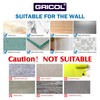 Gricol Kitchen Roll Holder Wall Mount for Paper Rolls Kitchen