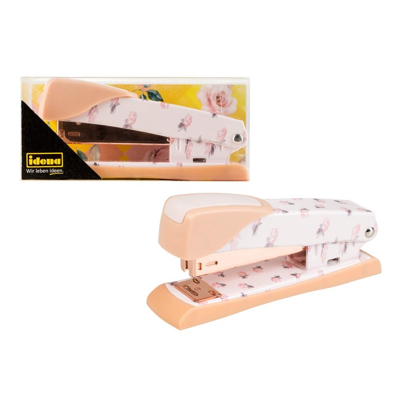 Idena 10421 - Stapler Rose Gold for Standard Staple Size