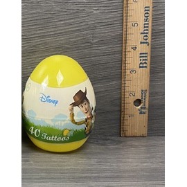 Paper Magic Group Toy Story Easter Mystery Egg Filled with 40 Stickers Yellow New