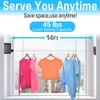 JOOM Retractable Clothesline Indoor Clothes Lines retracting | Heavy Duty