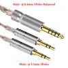 Geekria Apollo Copper Silver Mixed Upgrade Audio Cable for HIFIMAN