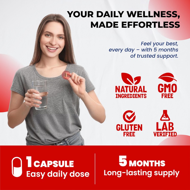 Cayenne Pepper 7 in 1 - with Ginger, Turmeric, Cinnamon,