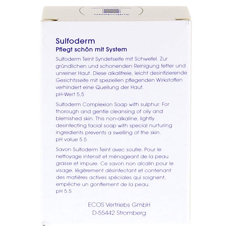 Sulfoderm S Complexion Syndets