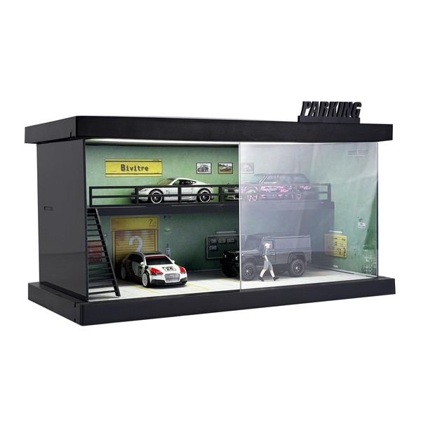 Hot Diecast Wheels Display Case - 1/64 Scale Die-cast Model