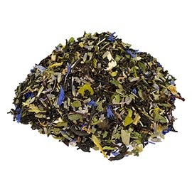 Black tea organic lavender lime with lime lavender flavour, citrus-fruity, floral, minty, freshly bottled