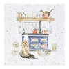 Wrendale Designs Country Kitchen Canvas dogs and cats 20CM