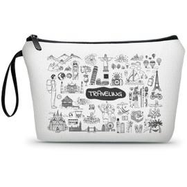 ARIOSEY Travel Gift,Gifts for International Travelers,Travel Items for Women,Travel Makeup Bag,Gifts for Travelers Women,Best Gifts for People Who Travel, travel