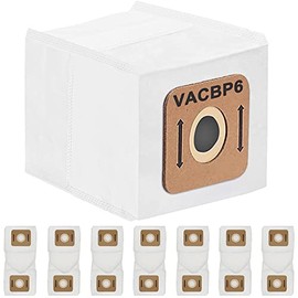 SpaceTent 15 Pack VACBP6 Bags, compatible with 8-Quart Atrix Ergo Backpack Vacuum Models: VACBP1, VACBP36V, VACBPAI.