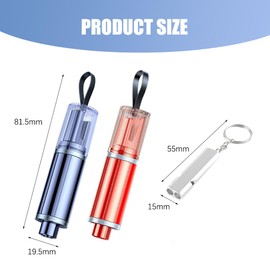 TTPSRY 2 in 1 Automotive Seat Belt Cutter Emergency Hammer Car Safety Hammer Portable Window Breaker with Whistle Emergency Tool Car Accessories Safety Hammer for Emergency Rescue