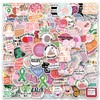 110 Mental Health Issues Stickers, Vinyl Sticker Pack for Water