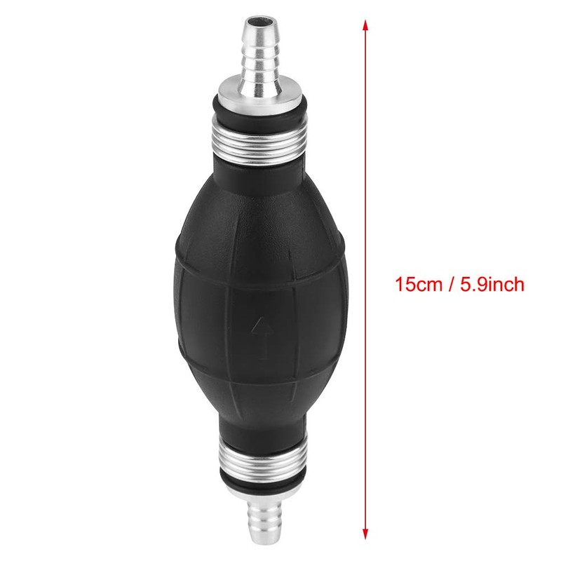 Fuel Line Pump Ball,Rubber Fuel Transfer Vacuum Fueling Line Hand