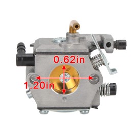 Carbhub 1121 120 0611 Carburetor for Stihl 024 026 MS240 MS260 for Walbro WT-194 WT-194-1 for Tillotson HU-136A, HS-136A Chainsaws with Air Filter with Spark Plug