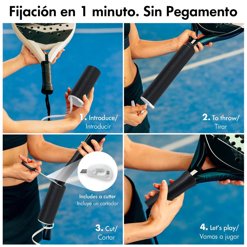 Helix Pro Grip (Solid Negro