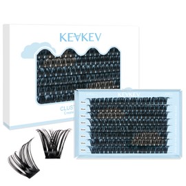 Lash Clusters 144 Pcs Cluster Lashes Eyelash Clusters DIY Cluster Eyelash Extensions Individual Lashes Soft and Comfortable (Cirrus,D-18)