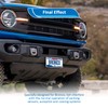 Wsays Bronco Front License Plate Bracket Steel License Plate Frame