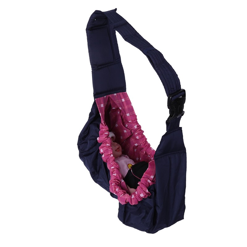 1Pc Adjustable Side Carry Economic Newborn Baby Wrap Carrier Front