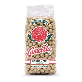 Camellia Brand Dry Garbanzo Beans (Chickpeas), 1 Pound (Pack of 6)