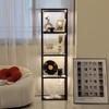 FENLO Fantasy Plus Pro- 66” Glass Display Cabinet with Dimmable