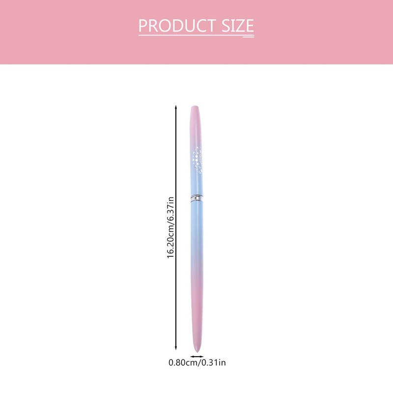 VICASKY 2pcs Nail Art Pen Set Manicure Gel Liner Kit