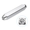 sourcing map 1/4" (6mm) Punch Stamp 40Cr Alloy Steel, Cute