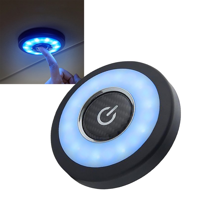 Car Roof Reading Light Long Battery Life USB Rechargeable Adhesive