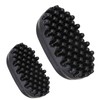 Hair Sponge for Curls, 2-Pack Black Styling Brushes for Afro