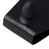 RDEXP Black Plastic Bed Slat End Caps Holders Replacement for