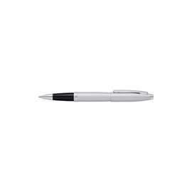 Cross Calais Refillable Rollerball Pen Presented in a Luxury Gift Box - Medium Point, Black Ink, Satin Chrome