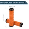 TUCKBOLD Bike Handlebar Grips Covers 128mm Long Lightweight | Bicycle
