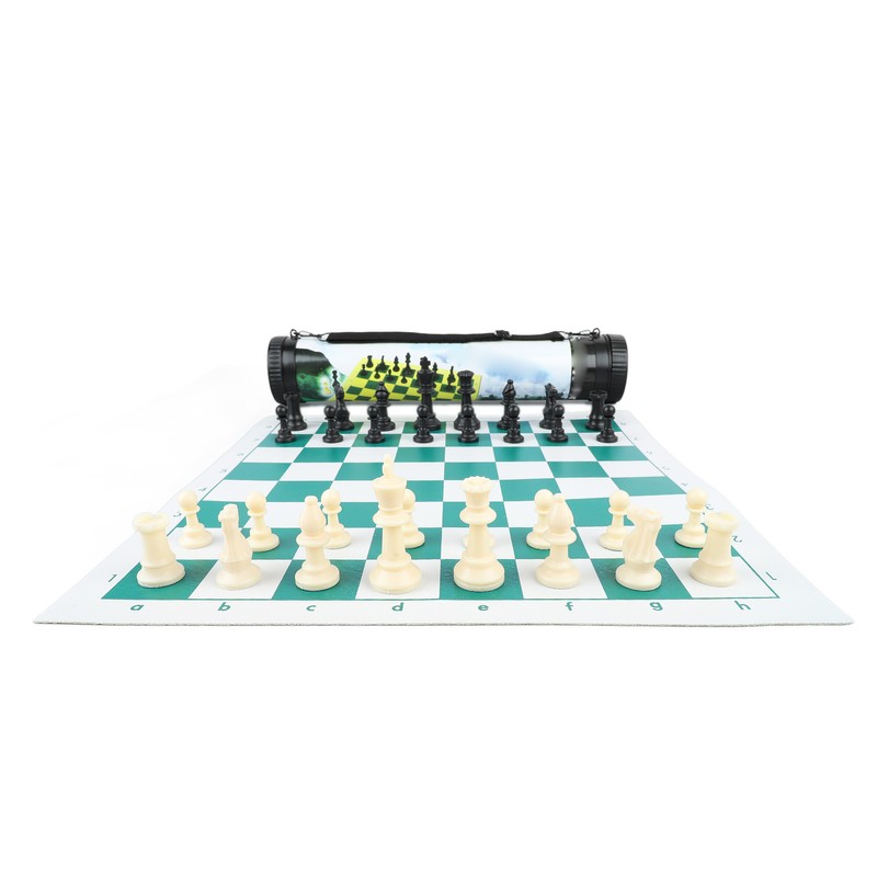 Chess Set Toy Barrel Portable Chess Board Game Sets Puzzle