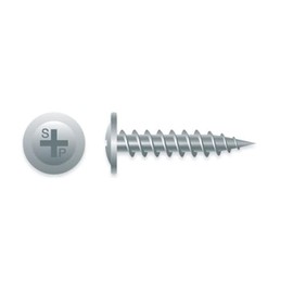 #8 x 1-1/4" Phillips Modified Truss Head ZINC Plated Screws 5,000ct | 89MZ