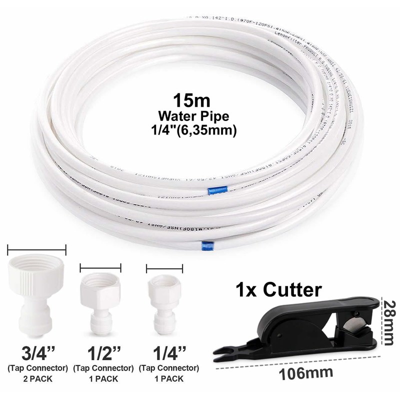 smardy Connection Kit for Side-by-Side Refrigerator & Osmosis System -
