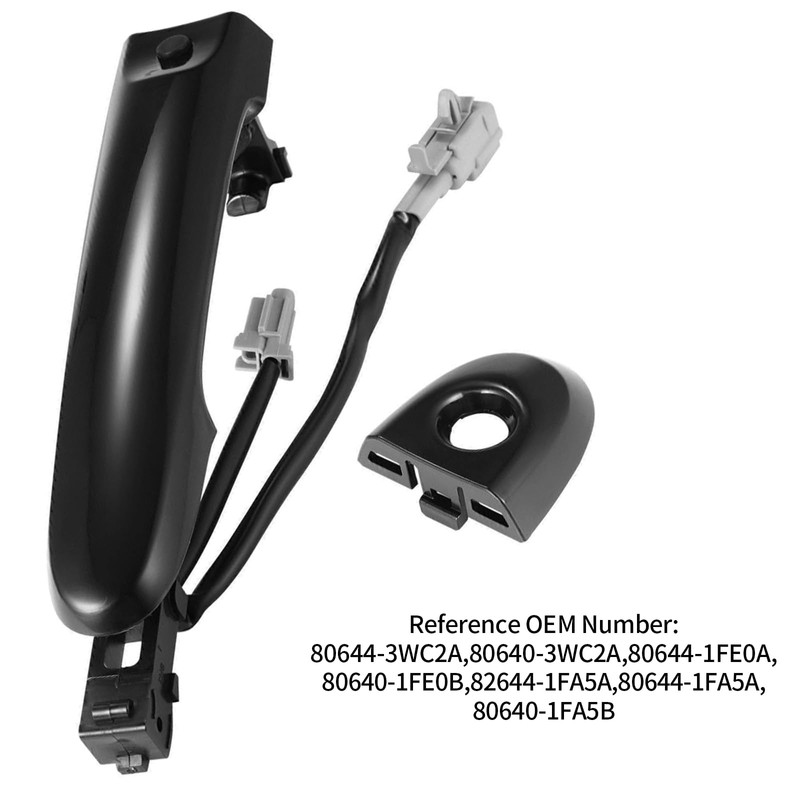 Xiciki Front Right Driver Side Exterior Door Handle, Compatible with