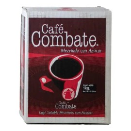 Café Combate Soluble Con Azúcar 1 Kilo                                                                                                                