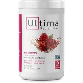 Ultima Replenisher Electrolyte Hydration Drink Mix Raspberry Flavor (90 Serving Canister)