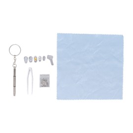 Almohadillas nasales de silicona para anteojos, kit de reparación de cristales para ojos, flexible, exquisita mano de obra, cómodo para la mayoría de los anteojos