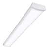 Metalux 4 ft. 3800 Lumens Integrated LED Dimmable White Wraparound