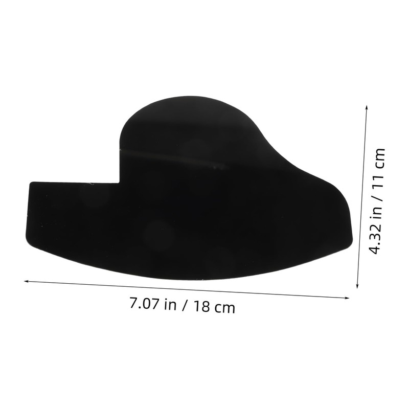 WOONEKY Professional Hairline Enhancer Card Barber Line up Tool for