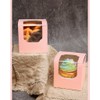 qiqee Pink Cupcake Boxes Individual Cupcake Container 25pcs 3.5" x