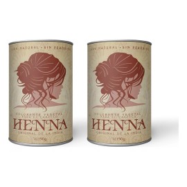 Nayec Henna Original De La India 2 Pzs De 150g