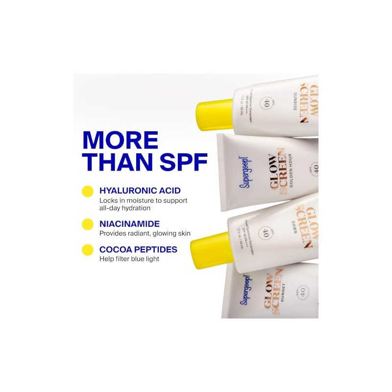 Supergoop! Glowscreen SPF 40 - Glowy Primer + Broad Spectrum