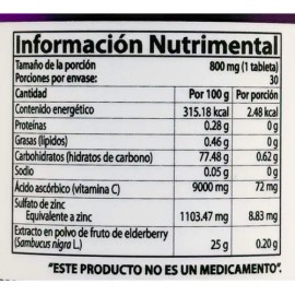 Vitamina C 30 Tabletas Masticables Natural Health Berry-c                                                                                             