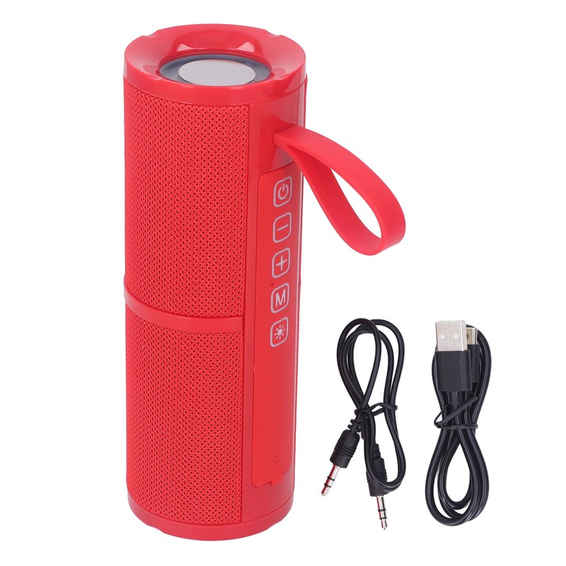 10W Bluetooth Speaker Portable LED Light Dual Speaker Bluetooth Speaker