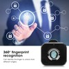 Intelligent Fingerprint Lock USB Charging Anti Theft Security Lock for