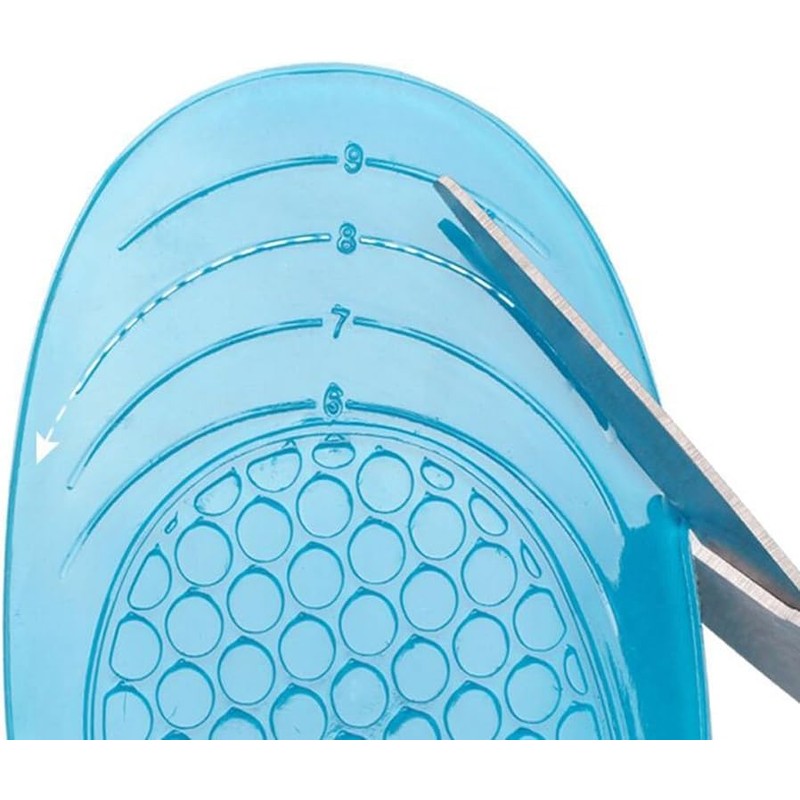Plantillas de Gel Silicon Masajeadora Ortopédica Descanso Recortables | 2