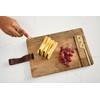 Mud Pie Cheese Board Set, 15" x 9", Brown