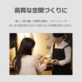 lifactlab. Cash Tray, Coin Tray, Hot Towel, Place, Fishing Tray, Stainless Steel (Width 9.1 inches (23 cm), L Size, Gold)